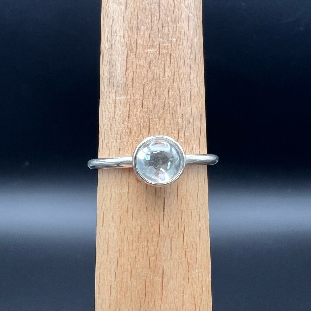Pandora Poetic Droplet Clear Quartz Ring - Picture 5 of 5